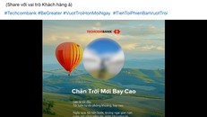 Techcombank kết hợp với AI tạo hàng nghìn bài hát cổ vũ "Phiên bản vượt trội trong bạn"