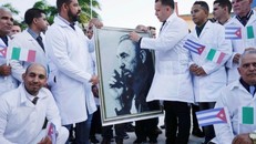 'Biệt đội áo trắng' Cuba chi viện Italy