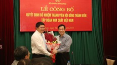 Ông Vũ Đình Duy thời điểm được bổ nhiệm HĐTV Tập đoàn Hóa chất