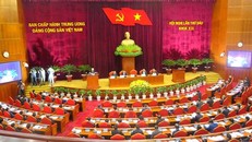 Quang cảnh khai mạc Hội nghị BCH TƯ 6