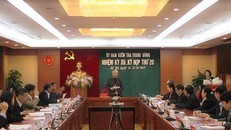 Toàn cảnh kỳ họp thứ 20 của UBKT TƯ