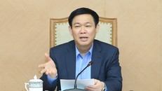 Phó Thủ tướng Vương Đình Huệ chủ trì buổi họp đầu tiên của Tổ công tác 66. Ảnh: VGP/Thành Chung 