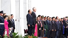 Lễ đón trọng thể Thủ tướng Nguyễn Xuân Phúc tại Australia