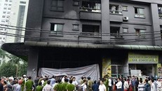 Vụ cháy kinh hoàng ở chung cư CT4 khu đô thị Xa La, phường Phúc La, quận Hà Đông (Hà Nội) xuất phát từ tầng hầm.