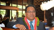 Chủ tịch Quốc hội Liên bang Micronesia Wesley W. Simina.