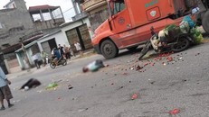 Hiện trường xảy ra vụ tai nạn