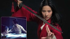 Cảnh tắm tiên của Lưu Diệc Phi khiến hậu trường sản xuất của 'Mulan' được quan tâm hơn bao giờ hết. Ảnh: Twitter
