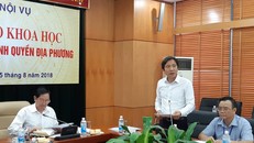 Thứ trưởng Bộ Nội vụ Trần Anh Tuấn. Ảnh: T.Hằng