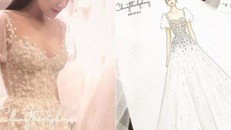 Hé lộ chiếc váy cưới Nhã Phương sẽ mặc trong hôn lễ