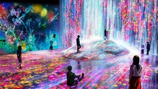 Bảo tàng nghệ thuật kỹ thuật số đầu tiên trên thế giới ở Tokyo