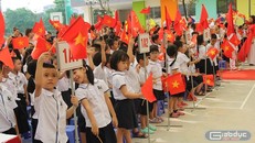 Sáng nay (5/9), gần 23 triệu học sinh, sinh viên trên cả nước sẽ dự lễ khai giảng năm học mới 2018-2019.(Ảnh minh họa: Thùy Linh)