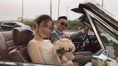 JustaTee - Trâm Anh rạng rỡ trong lễ ăn hỏi hồi tháng 3 năm nay. Trâm 