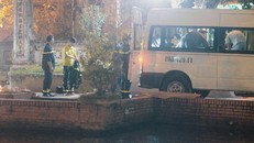 Hiện trường vụ việc. Ảnh: Trần Anh.