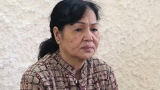 Đối tượng Linh tại cơ quan công an.