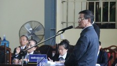 Bị cáo Phan Văn Vĩnh tại tòa. Ảnh CN.