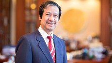 PGS.TS Nguyễn Kim Sơn - Giám đốc ĐH Quốc gia Hà Nội - là chủ tịch hội đồng nhà trường. Ảnh: ĐH Quốc gia Hà Nội.