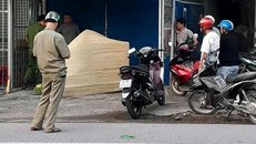 Lực lượng công an phong tỏa hiện trường. Ảnh: N.Đ.N.