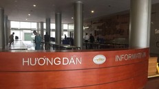 Khu vực hướng dẫn phóng viên tác nghiệp. Ảnh: VGP/Thùy Linh