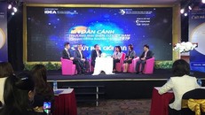 Quang cảnh Diễn đàn toàn cảnh thương mại điện tử Việt Nam (VietNam Online Business Forum).