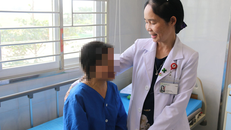 Chị C. sau khi được chữa trị