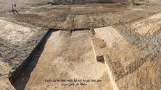 Khu vực các nhà khảo cổ phát hiện tàn tích của thành trì cổ đại tại Ai Cập.