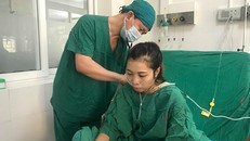 Bệnh nhân Chài hồi phục tốt sau khi điều trị. Ảnh: T.L.