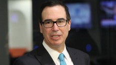 Bộ trưởng Tài chính Mỹ Steven Mnuchin - Ảnh: Bloomberg
