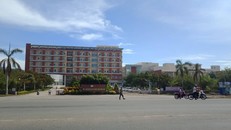 Bệnh viện Đa khoa Trung ương Quảng Nam, nơi cháu V. đang nằm điều trị.