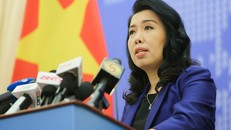 Người Phát ngôn Bộ Ngoại giao Việt Nam Lê Thị Thu Hằng.