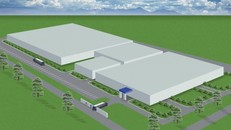 Mô hình dự kiến của nhà máy Toyoda Gosei tại Thái Bình. (Nguồn: businesswire.com)