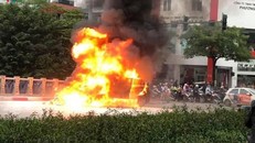 Hiện trường vụ việc. Ảnh: VOV