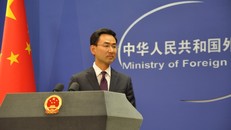 Người phát ngôn Bộ Ngoại giao Trung Quốc Cảnh Sảng.