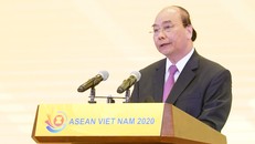 Thủ tướng Nguyễn Xuân Phúc phát biểu tại lễ khởi động - Ảnh: VGP/Quang Hiếu