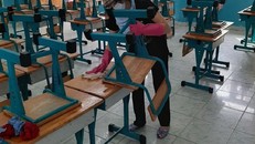 Trường Tiểu học Triệu Thị Trinh, quận 10 tổng vệ sinh các phòng học