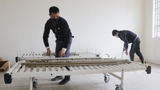 Trường Cao đẳng văn hóa nghệ thuật Vĩnh Phúc được trưng dụng làm bệnh viện dã chiến.