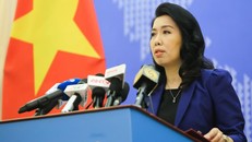 Người Phát ngôn Bộ Ngoại giao Việt Nam Lê Thị Thu Hằng.