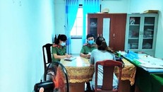 Một trường hợp đăng tin sai sự thật về dịch COVID-19 bị Công an TP Hội An triệu tập lên làm việc. (Ảnh: C.A)
