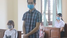 Bị cáo tại phiên tòa.