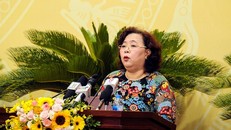 Chủ tịch HĐND Hà Nội Nguyễn Thị Bích Ngọc. Ảnh: Việt Linh.