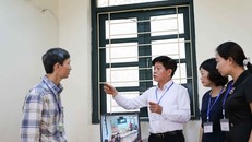 Điểm thi Trường THPT Phan Huy Chú bàn cách chống nóng cho thí sinh