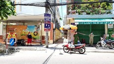 Đà Nẵng phong tỏa khu vực kiệt 160 Trần Cao Vân.