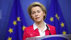 Chủ tịch Ủy ban châu Âu (EC) Ursula von der Leyen. Ảnh: TTXVN