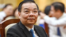 Ông Chu Ngọc Anh tại kỳ họp HĐND TP Hà Nội sáng 25/9. Ảnh: Giang Huy.