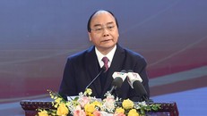 Thủ tướng Nguyễn Xuân Phúc phát biểu tại lễ tuyên dương. Ảnh: VGP/Quang Hiếu