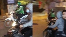 Hình ảnh của một nhóm thanh niên do các nạn nhân ghi lại. Ảnh: Kênh 14