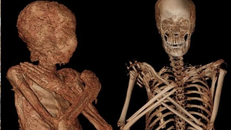 Phát hiện xác ướp Ai Cập cổ đại vẫn đang… mang thai