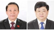 Ông Nguyễn Đức Lợi (ảnh trái) thôi giữ chức vụ Tổng Giám đốc Thông tấn xã Việt Nam và ông Nguyễn Thế Kỷ (ảnh phải) thôi giữ chức vụ Tổng Giám đốc Đài Tiếng nói Việt Nam từ 1/6/2021