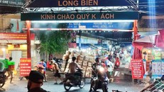 Hà Nội: Tìm người từng đến ngõ 187 đường Hồng Hà và chợ Long Biên
