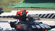Đội tuyển xe tăng Việt Nam ra quân thi đấu tại Army Games 2022