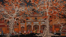 'Hào khí Thăng Long' qua các tác phẩm mỹ thuật sơn mài, sơn khắc